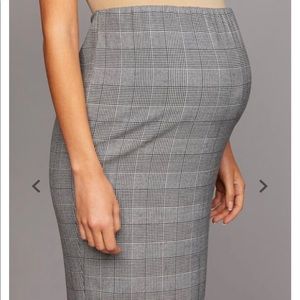 Maternity office pencil skirt